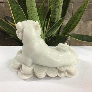 Tượng Hổ phong thủy màu trắng