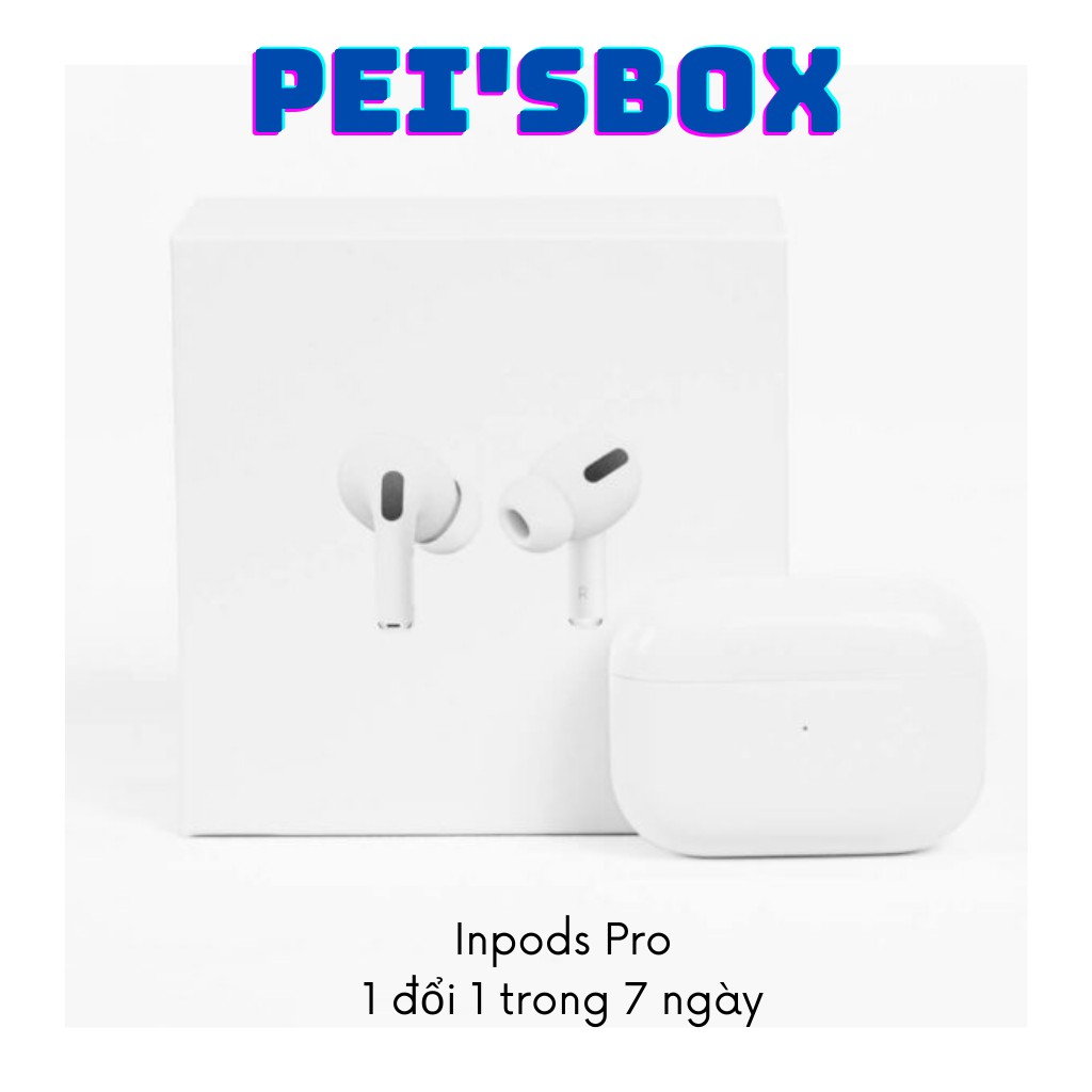 Tai nghe bluetooth Inpods 13 Pro Đổi Tên Cảm Ứng Định Vị 2020 cho Android và IOS [airpods pro]