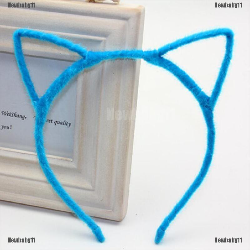 Băng Đô Tai Mèo Nhiều Màu Sắc Dành Cho Nữ