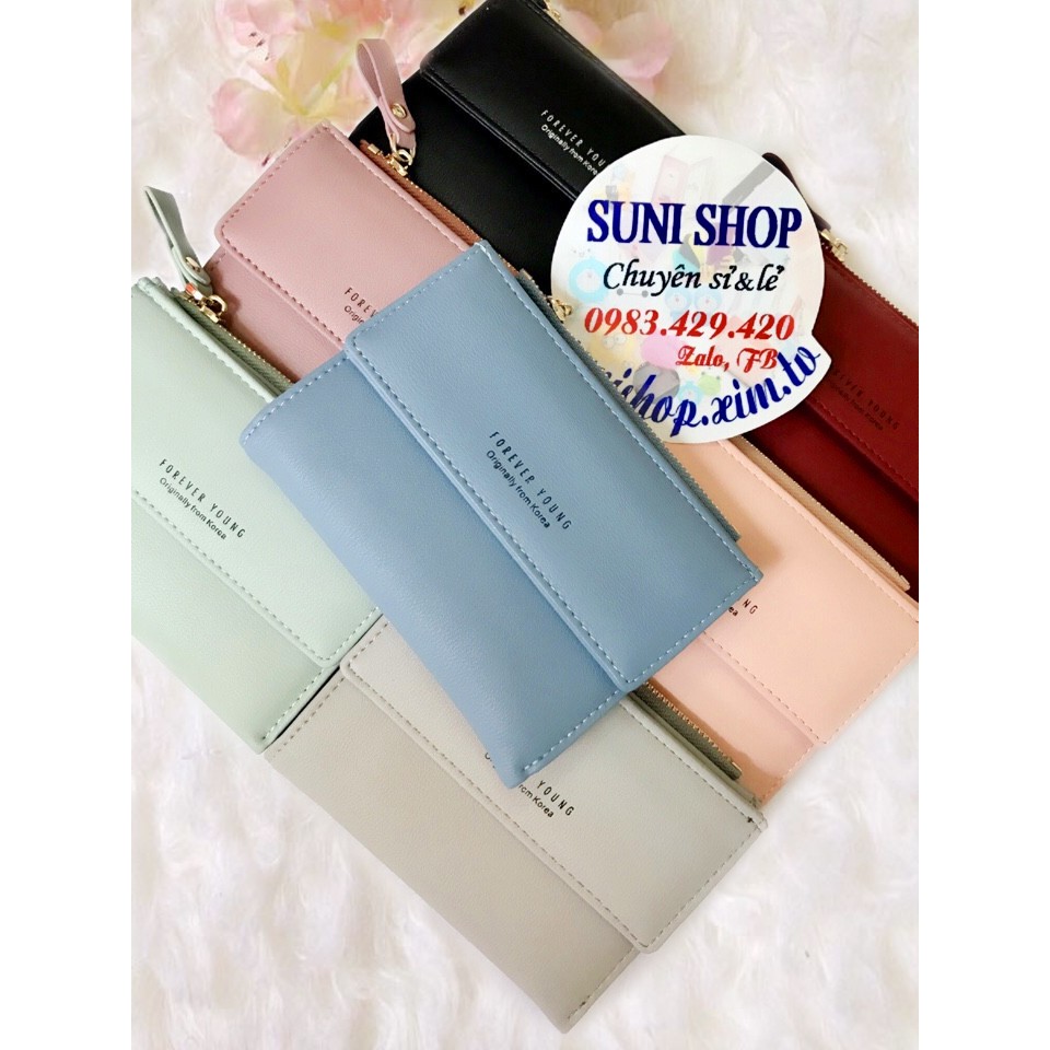 🌷 Combo 2 Ví Forever Young auth WEICHEN (dài, ngắn tùy chọn) | BigBuy360 - bigbuy360.vn