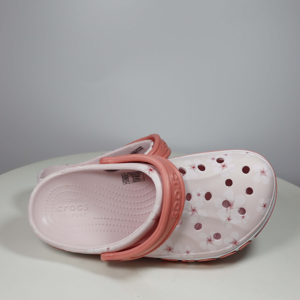 Dép Crocs unisex Ngụy Trang Đi Biển Cho jibbitz []205089】