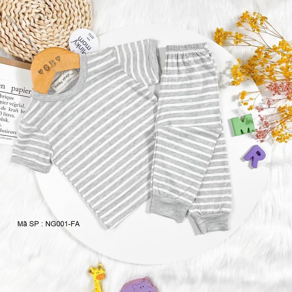1 - Bộ cotton 100% hàng xuất khẩu chất lượng tốt cho bé - NG001