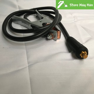 Bộ dây kìm hàn que 3 mét đồng nguyên chất 100%,