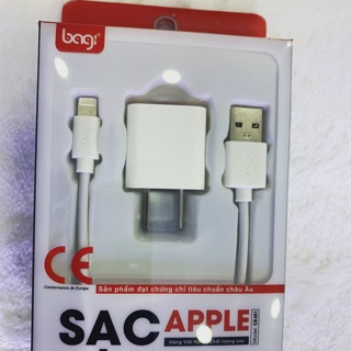 Bộ sạc Bagi chính hãng iPhone - Type C - Micro