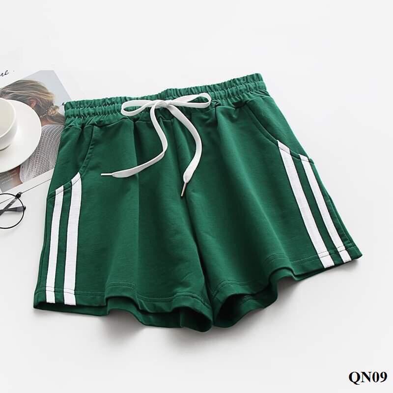 Quần short nữ nhiều màu - thun cotton co giãn 4 chiều - không xù / có size 70KG MS01