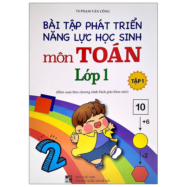 Sách - Bài Tập Phát Triển Năng Lực Học Sinh Môn Toán Lớp 1 - Tập 1