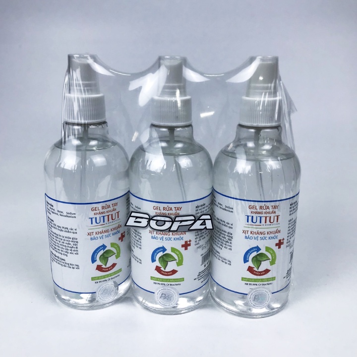 Nước rửa tay kháng khuẩn, diệt khuẩn TUT TUT