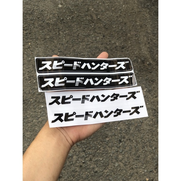 Tem Logo Sticker Racing, Decal Cao Cấp Chống Thấm Nước, Giá Bán 1 Cặp