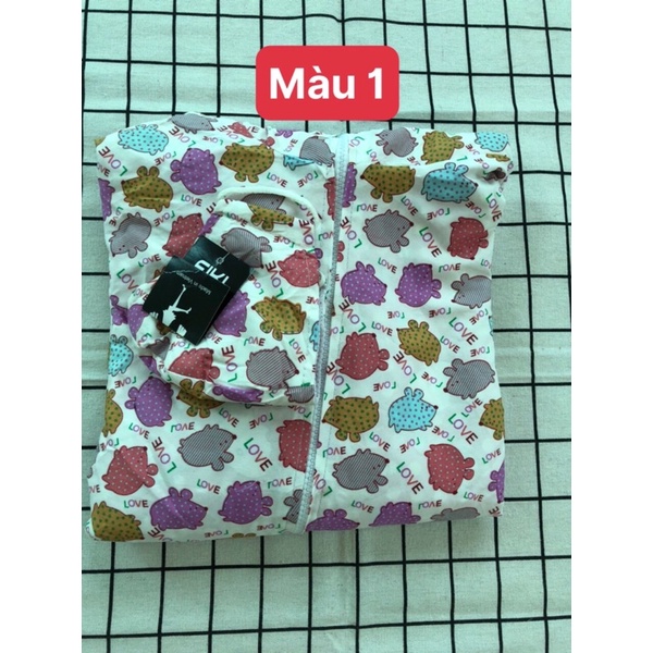Áo chống nắng thô hai lớp cho nữ từ 40-60kg