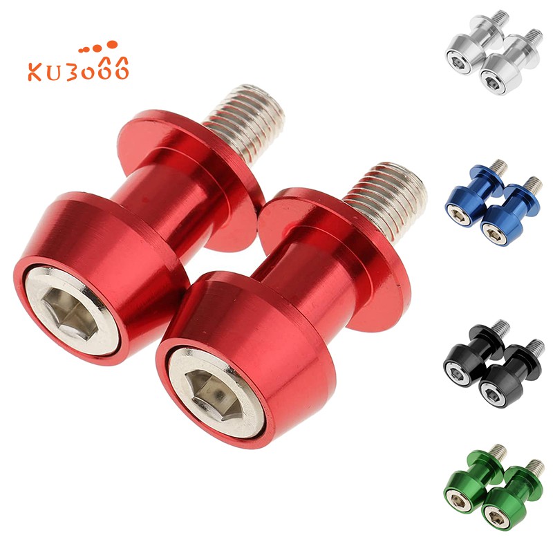 Set 2 Phụ Tùng Xe Mô Tô Kawasaki Ninja 250 Er6 Z 250 Er6F - Màu Đỏ 10mm