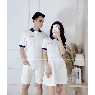 Áo đôi váy xếp ly