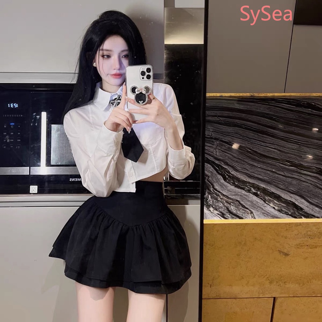 Đầm Chữ A Lưng Cao Thời Trang Mùa Hè Pháp Quyến Rũ Cho Nữ