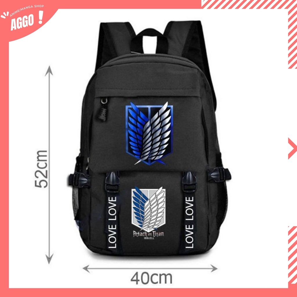 Balo Đi Học Anime Attack On Titan  Cực HOT