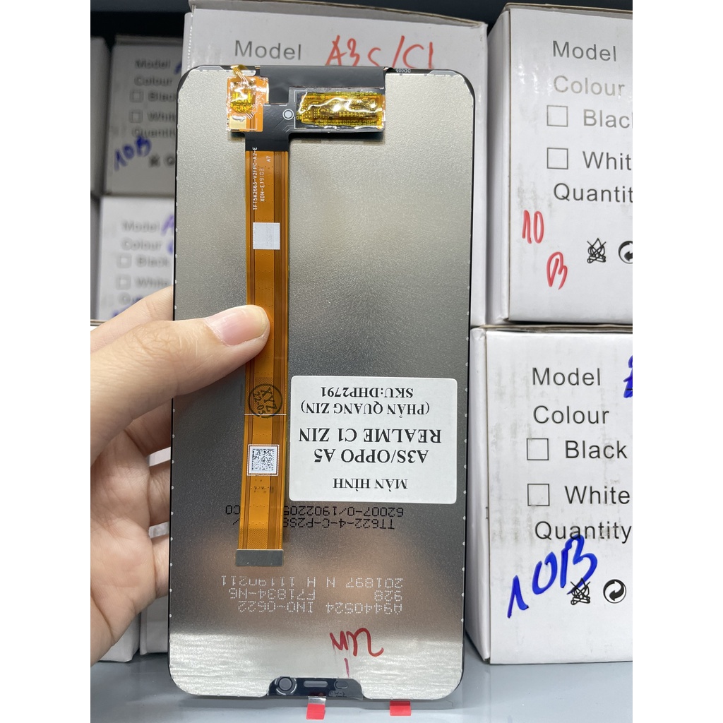 MÀN HÌNH OPPO A3S/ OPPO A5/ REALME C1  - ĐEN