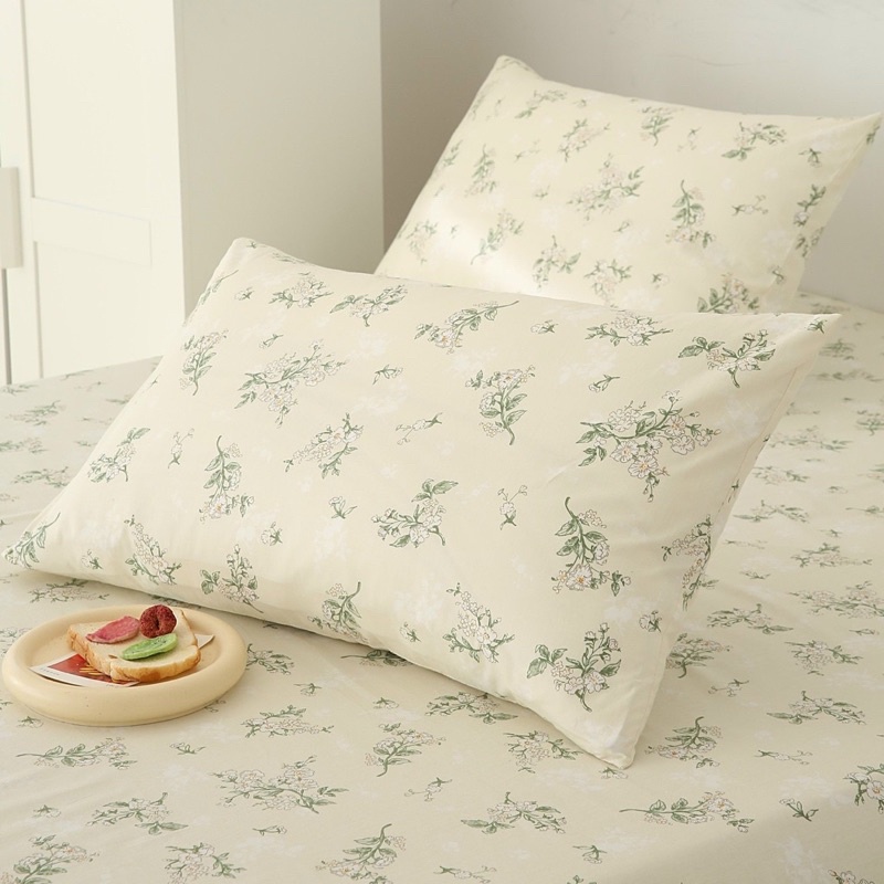 FULL GA GỐI LẺ COTTON 100% -CHÙ BEDDING