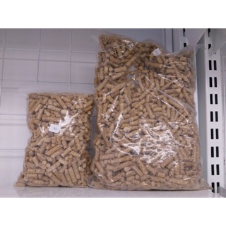 Gỗ nén thông vàng lót chuồng cho thú cưng ( 1kg)