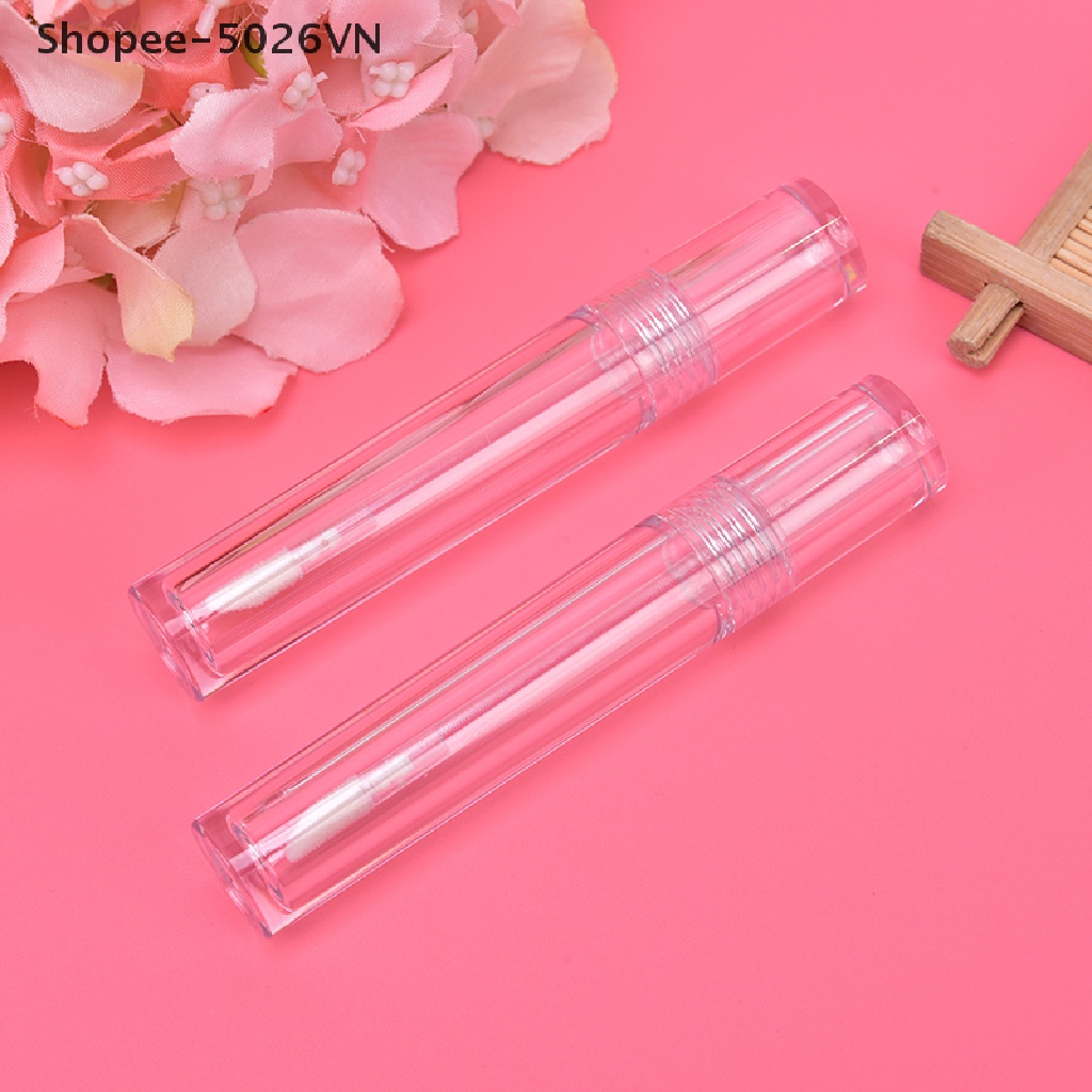 1 Ống Son Rỗng 5ml Bằng Nhựa Trong Suốt Dùng Đựng Son Môi