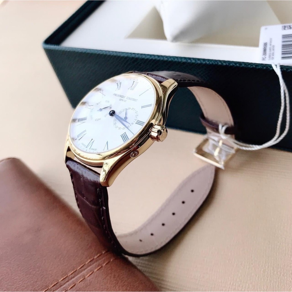 Đồng hồ nam chính hãng Frederique Constant FC-259WR5B5 - Máy Quartz pin Thụy Sĩ - Kính sapphire