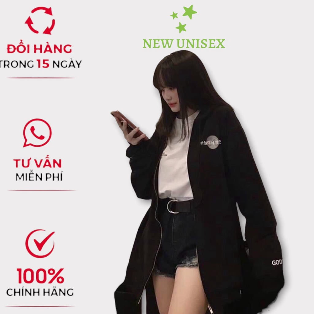 [ Mẫu Mới] Áo hoodie-áo khoác hoodie nỉ nữ dây kéo unisex thu đông ấm áp mềm mịn, chất nỉ bông cao cấp TP [NewUnisex]