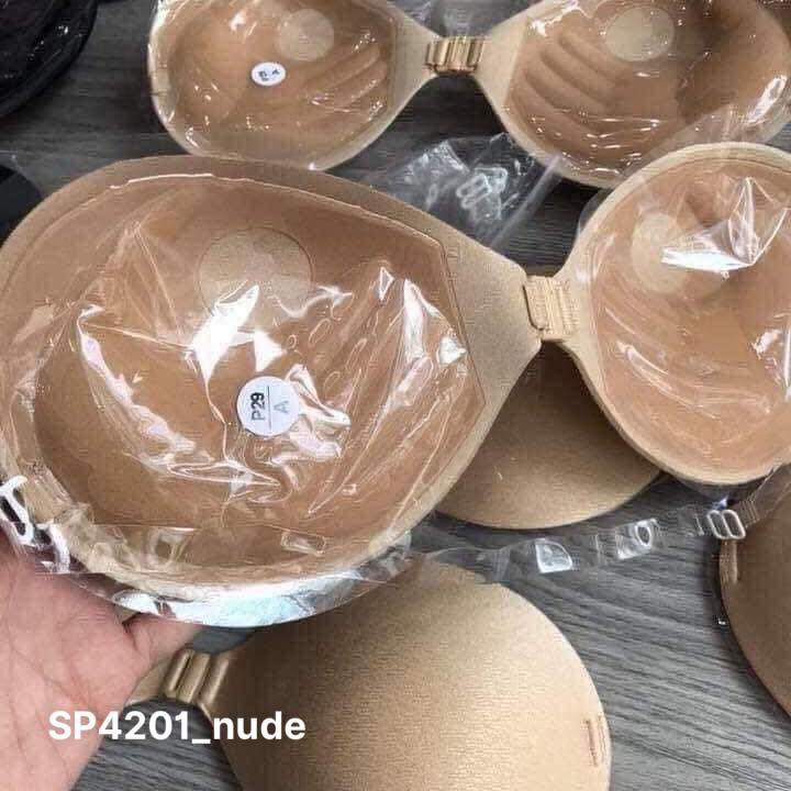 Áo Dán Ngực Áo Bra Dán Nâng Ngực Cài Trước Không Gọng Có Đệm Bàn Tay CHIBEST SP94201