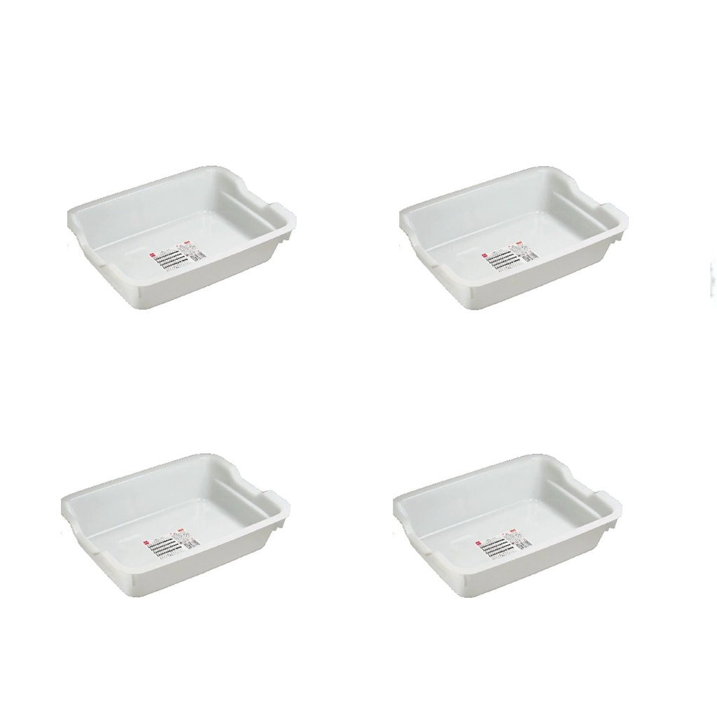 Daiso Khay Nhựa Nhà Bếp 35X26X8.8Cm (Cái) Drainer Basket Tray