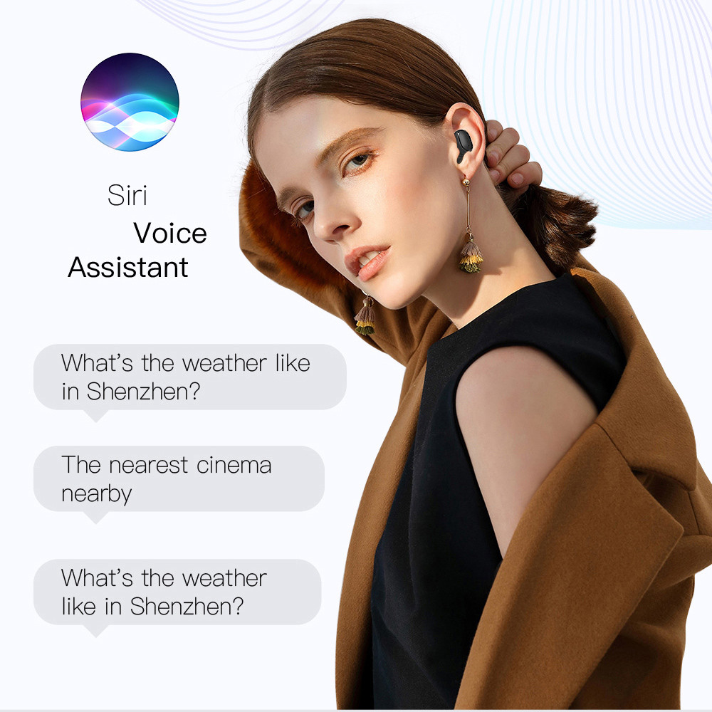 Tai Nghe Bluetooth 5.0 Không Dây E6S Tws Có Đèn Led