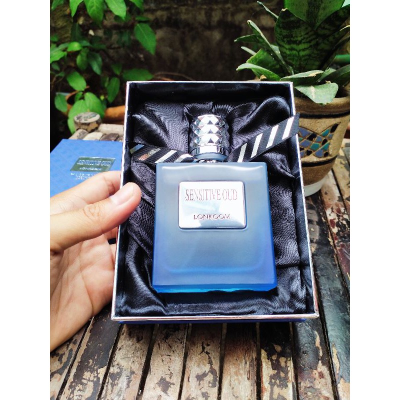 [Nước hoa nam] Nước Hoa Nam Chính Hãng SENSITIVE OUD LONKOOM 100ml mùi thơm nam tính mạnh mẽ sang trọng quyến rũ