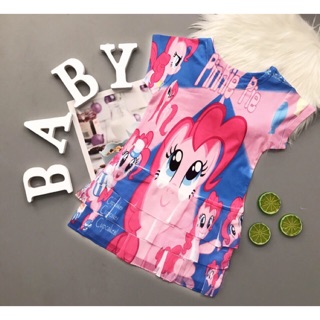 Đầm in 3D hình ngựa Pony cho bé gái