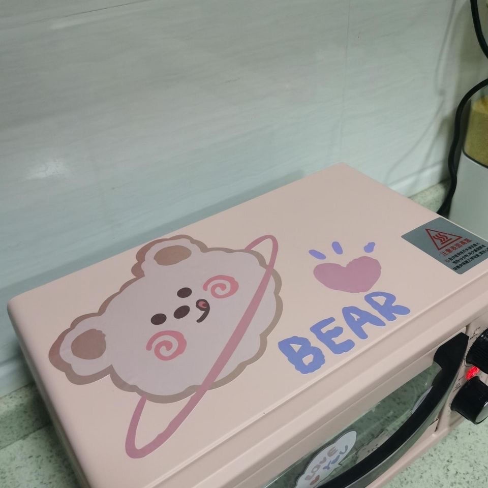 Miếng Dán Trang Trí Hành Lý/Xe Hơi Điện Chống Thấm Nước Họa Tiết Hoạt Hình Dễ Thương m6q6