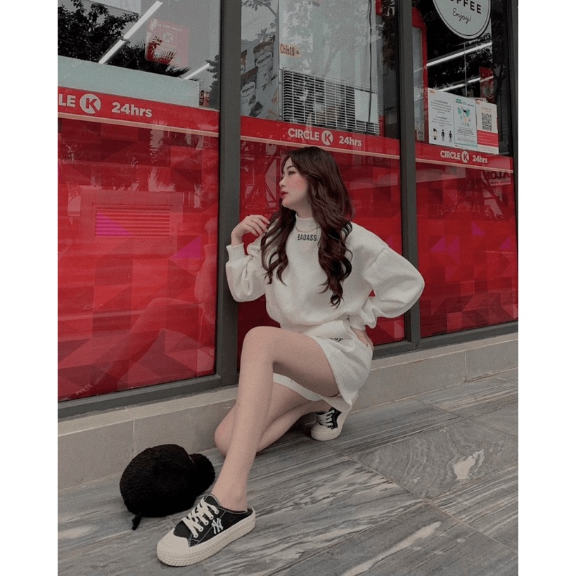 (Free Ship) SÉT ĐÙI NỈ NĂNG ĐỘNG KIỂU DÁNG THỂ THAO CHẤT VẢI MỀM MẠI GIÚP CÁC NÀNG THOẢI MÃI TRONG MỌI HOẠT ĐỘNG VUI CHƠ