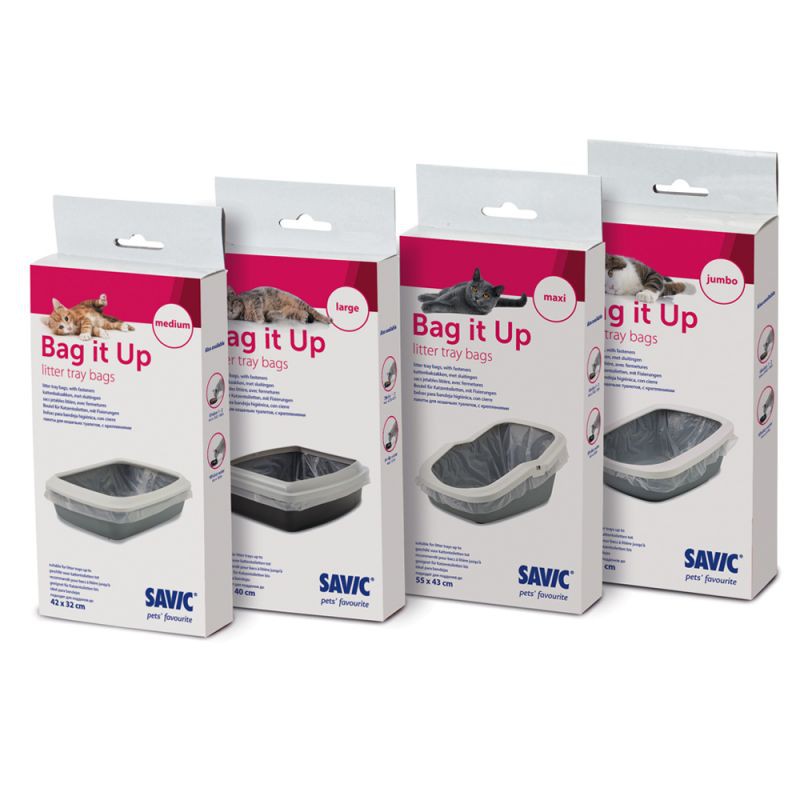 Túi lót khay vệ sinh mèo SAVIC  BAG IT UP LINERS