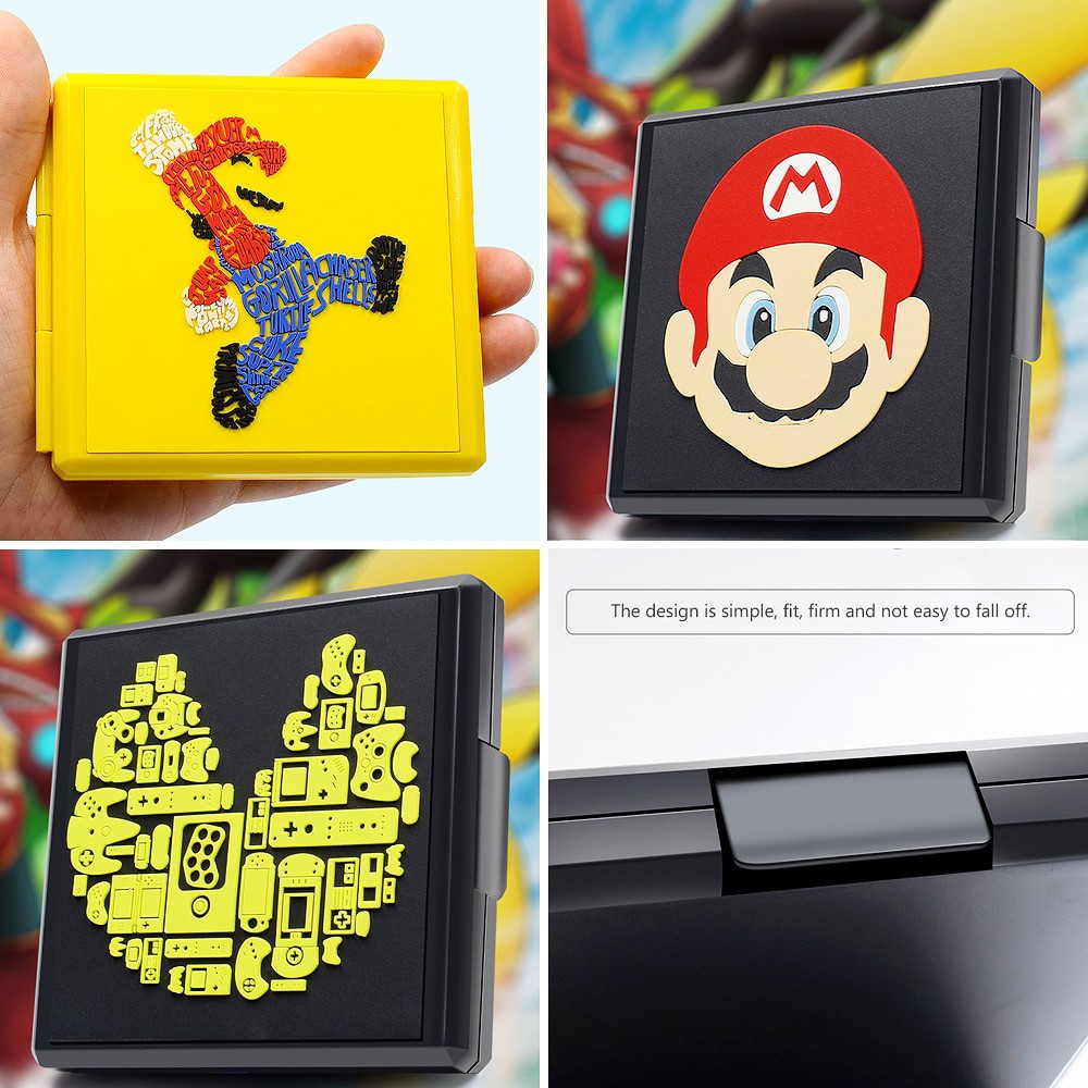 Hộp đựng bảo vệ phụ kiện trò chơi LAMMCOU thiết kế di động thích hợp cho NS Switch