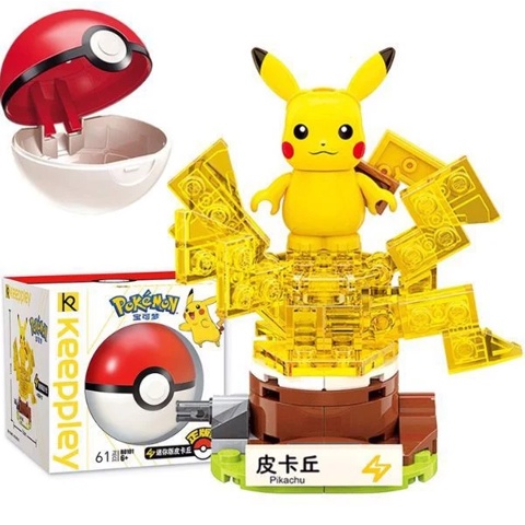 Đồ chơi xếp hình lego Pokemon Mini Keeppley