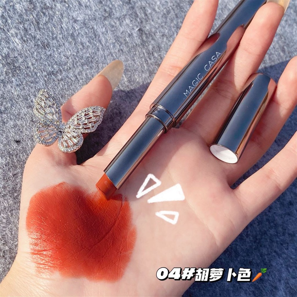 [Hàng mới về]Son kem lì MAGIC CASA chiết xuất thực vật tự nhiên làm mềm môi chống nước lâu trôi | BigBuy360 - bigbuy360.vn