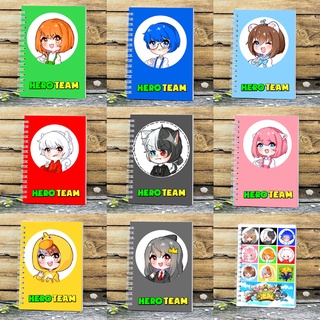Sổ tay lò xo Hero Team (nhiều mẫu)