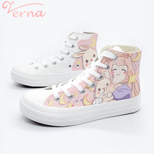 Giày canvas phong cách Nhật Bản Verna xinh xắn cho nữ | BigBuy360 - bigbuy360.vn