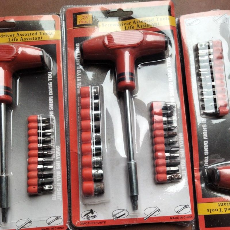 Thanh lý hàng tồn kho bộ tua vít như hình ảnh để lâu hơi xỉ màu
