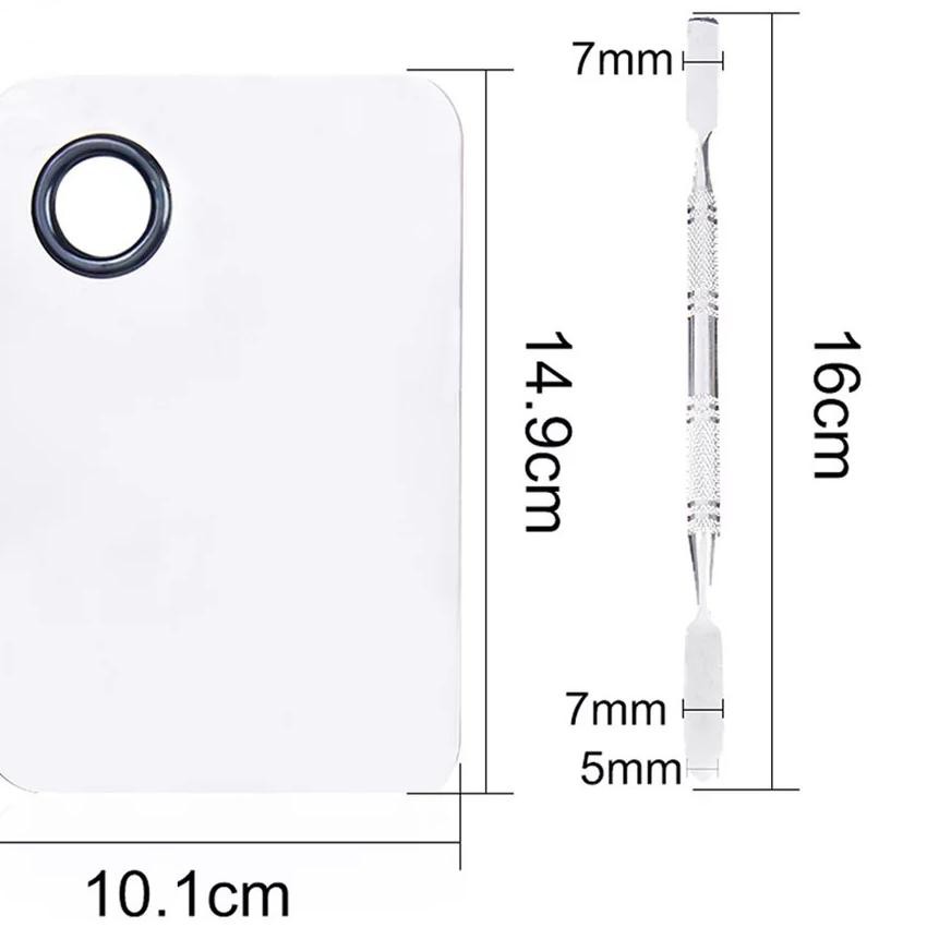 (hàng Mới Về) Bảng Phấn Mắt Trang Điểm Kèm Dụng Cụ Trộn Tiện Lợi | BigBuy360 - bigbuy360.vn