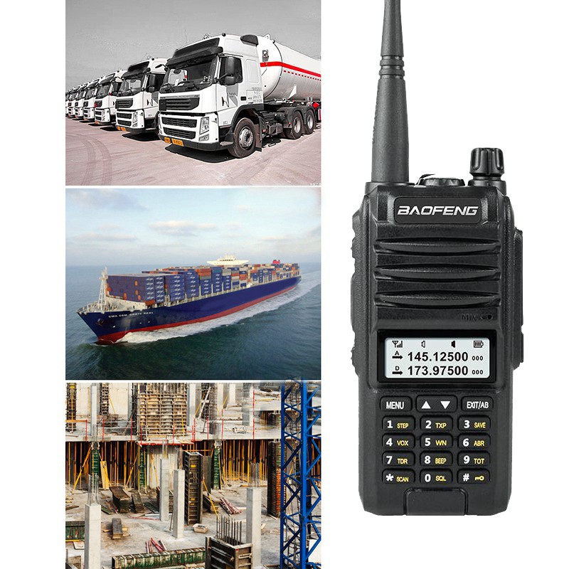 TRI Bộ Đàm Cầm Tay A58S Băng Tần Kép Vhf Uhf