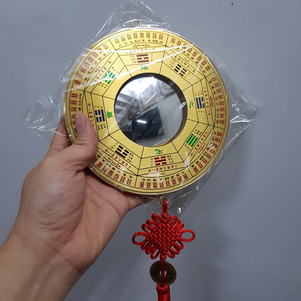 Gương bát quái cầu lồi bằng đồng MS180a