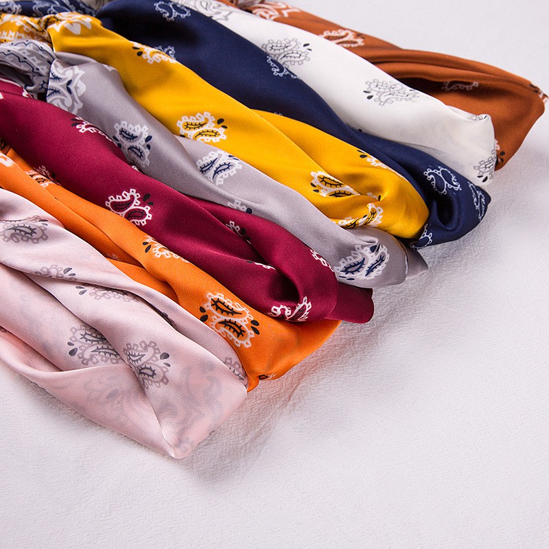 Khăn bandana quấn làm áo BLACKPINK khăn turban vụa vuông quàng cổ nữ đẹp cao cấp phong cách Hàn Quốc