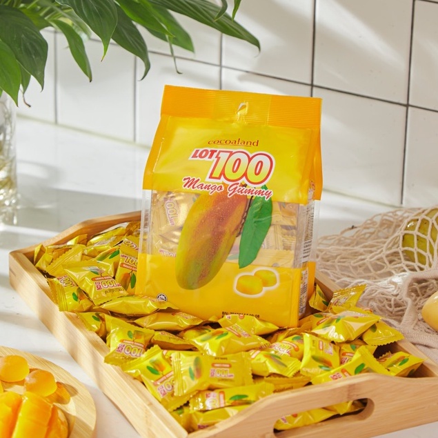 Kẹo LOT100 dẻo trái cây (Tổng hợp/ Xoài)