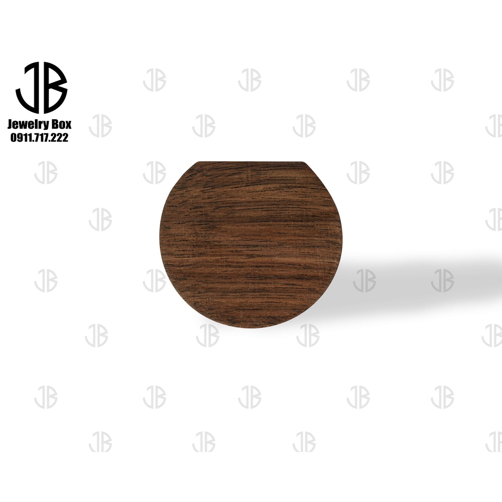Mua Hộp đựng nhẫn cưới Jewelry Box (JB) hình tròn bằng gỗ cao cấp giá