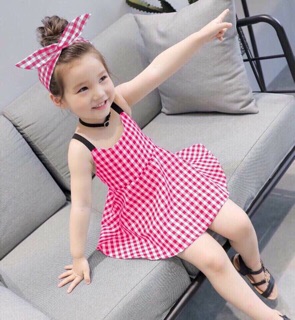 Freeship 99k TQ_VÁY KẺ CHO BÉ