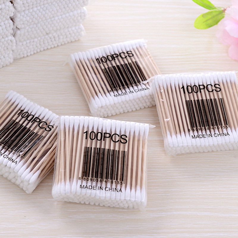 Set 100 tăm bông cotton chuyên dụng chất lượng cao