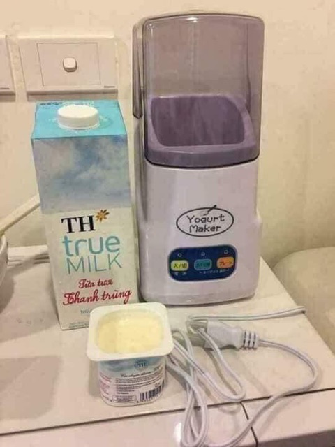 Máy làm sữa chua Nhật Bản Yogurt Maker 3 nút điều chỉnh, máy ủ sữa chua Nhật Bản.