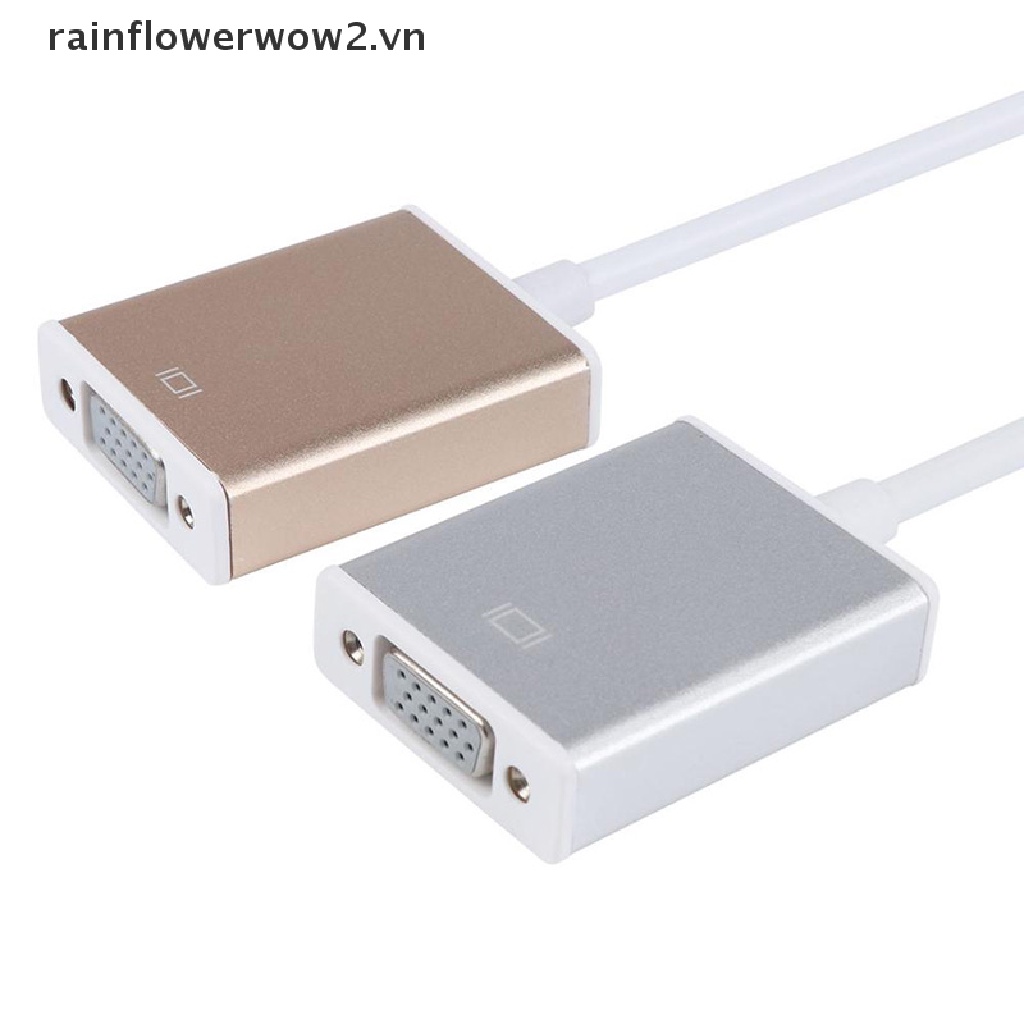1 Đầu Chuyển Đổi Từ Cổng Type C Sang Cổng VGA USB 3.1 Sang VGA Chuyên Dụng Cho Máy Tính