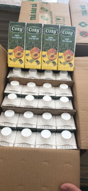 Lốc 4h- Trà đào sả Cozy 225ml | BigBuy360 - bigbuy360.vn