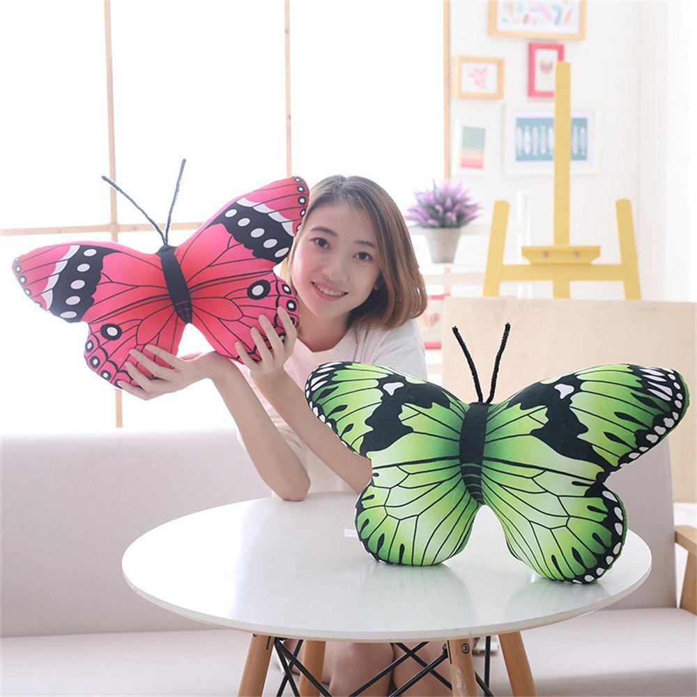 Đồ chơi nhồi bông Hình Bướm Mềm Mại Đáng Yêu