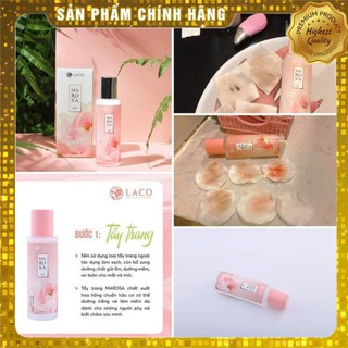 Tẩy Trang Marosa 💝FREESHIP💝 Laco Dùng Cho Cả Mắt Và Môi Làm Sạch Da  - Nước Tẩy Trang Không Cồn 120ml